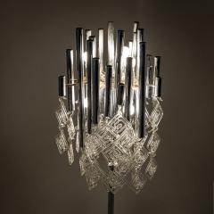 Modern Floor Lamp with Glass Drops 20th Century - 4567166