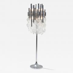 Modern Floor Lamp with Glass Drops 20th Century - 4568616