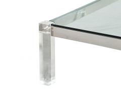 Modern Glass and Acrylic Cocktail Table - 2919877