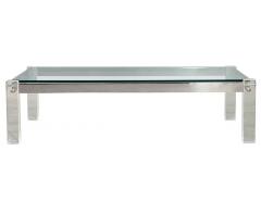 Modern Glass and Acrylic Cocktail Table - 2919879