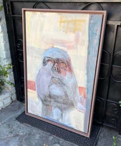 Modern Head Looking Up Painting by Jim Farrington - 2882302
