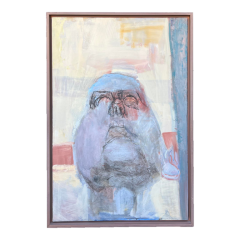 Modern Head Looking Up Painting by Jim Farrington - 2882312