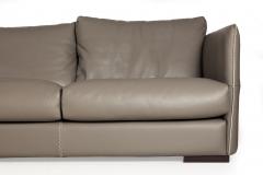 Modern Italian Stitched Leather Alfred Sofa by Gamma Arredamenti - 4501860