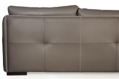 Modern Italian Stitched Leather Alfred Sofa by Gamma Arredamenti - 4501861