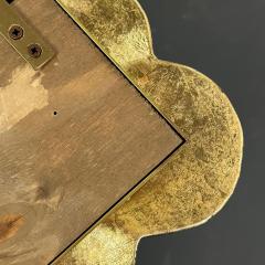 Modern Italian Wall Mirrors Scallop Motif Murano Glass Gold Gilt - 3809511