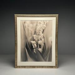 Modern Large Black and White Photographs Floral Still Life Framed 1990s - 3555485
