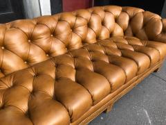 Modern Leather Chesterfield Sofa - 937599