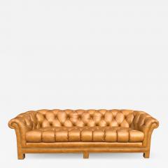 Modern Leather Chesterfield Sofa - 938339