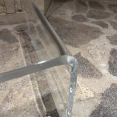 Modern Lucite Waterfall Coffee Table - 3542643