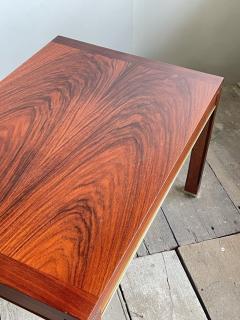 Modern Mahogany and Brazilian Rosewood Side Table Sweden circa 1960s - 4828373