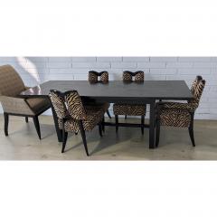 Modern Maxine Snider Black Dining Extension Table - 4687947