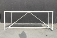 Modern Metal Desk Patio Table in Metal - 3105073