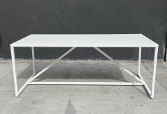 Modern Metal Desk Patio Table in Metal - 3105074