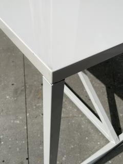 Modern Metal Desk Patio Table in Metal - 3105076