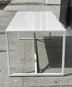 Modern Metal Desk Patio Table in Metal - 3105077