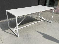 Modern Metal Desk Patio Table in Metal - 3105078