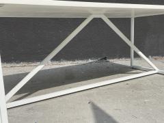 Modern Metal Desk Patio Table in Metal - 3105079