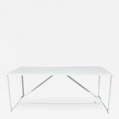 Modern Metal Desk Patio Table in Metal - 3110806