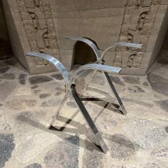 Modern Mexico 1970s Sculptural Side Table Base in Aluminum - 2943649