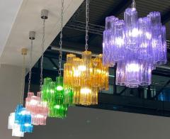 Modern Multicolore Murano Glass Tronchi Chandelier - 3125897