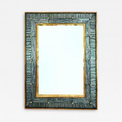 Modern Murano Textured Glass Mirror - 4705598