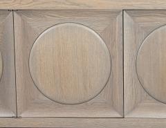 Modern Oak Buffet Cabinet in Natural Rustic Finish - 4220168