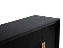 Modern Oak Sideboard Credenza with Acrylic Legs - 3486504