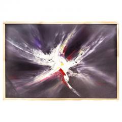 Modern Oil Painting on Canvas Signed Patrick - 2574829