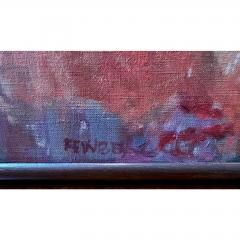 Modern Original Feinberg Oil Painting of Man and His Monkey - 3289686