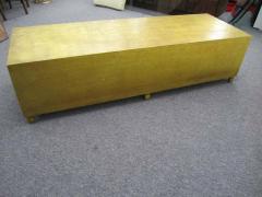 Modern Pair of Gold Long Low Carved Sideboards Hollywood Regency - 1831547