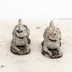 Modern Pair of Jack Russell Terrier Garden Ornaments - 3136979