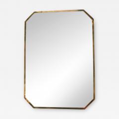 Modern Polygonal Frame Wall Mirror Italy 1950s - 1215280