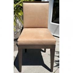 Modern Robert Marinelli Lasca Leather Mahogany Designer Desk Chair - 3605072