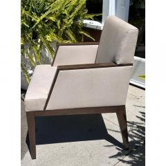 Modern Robert Marinelli Le Caprice Designer Occasional Desk Arm Chair - 3605091
