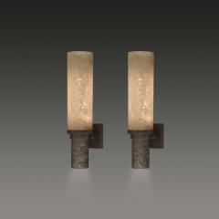 Modern Rock Crystal Quartz Sconces - 2073974