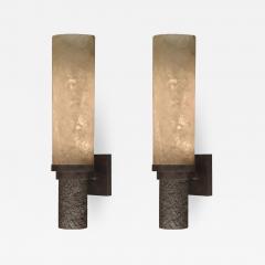 Modern Rock Crystal Quartz Sconces - 2074068