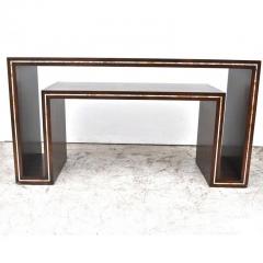 Modern Rosewood with Mother of Pearl Entry Sofa Table - 2784644