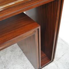 Modern Rosewood with Mother of Pearl Entry Sofa Table - 2784646