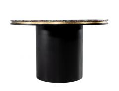 Modern Round Marble Top Dining Table - 3995504