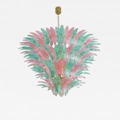Modern Sputnik Chandelier Murano Glass Palmetta Vibrant Italian Multicolor - 4493298