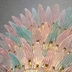 Modern Sputnik Chandelier Murano Glass Palmetta Vibrant Italian Multicolor - 4567475