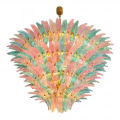 Modern Sputnik Chandelier Murano Glass Palmetta Vibrant Italian Multicolor - 4567477