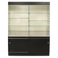 Modern Steel and Glass Showcase Cabinet - 4692976