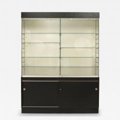 Modern Steel and Glass Showcase Cabinet - 4693226