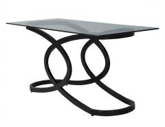 Modern Style Glass Top Console Table - 1994601