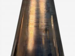 Modern Table Lamps Distressed Bronze Glass Finish Lucite USA 21st c  - 4704519