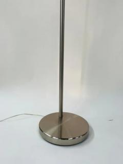 Modern Tall Adjustable Arched Floor Lamp With Double Drum Shade - 2867309