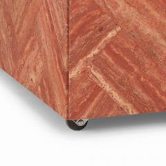 Modern Tessellated Travertine Coffee Table  - 4117515