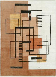 Modern Turkish Art Deco Room Size Carpet - 4617380