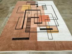 Modern Turkish Art Deco Room Size Carpet - 4617381